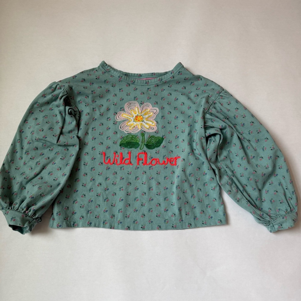 Wild Flower Kids' Green long sleeve Top